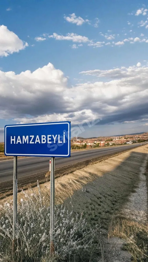 Manisa Hamzabeyli'de Satılık 455m2 İmarlı Arsa